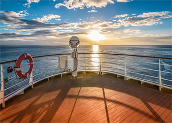 Cruise ship deck